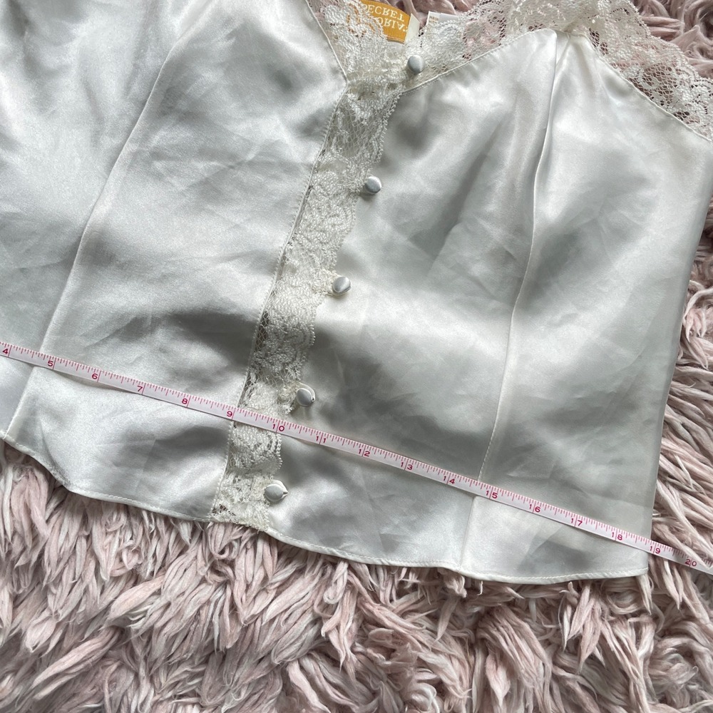 Vintage Victoria's Secret Gold Label Lace Trim Camisole Top - Picture 12 of 12
